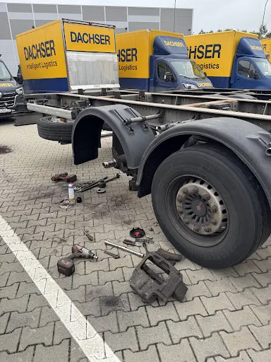 Mobilny Serwis TIR 24h Mobilna Wulkanizacja TIR 24h | Śląsk Europa Południowa